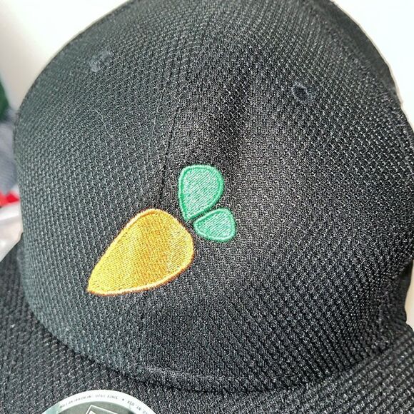 Black New Era Jannik Sinner SnapBack Tennis Carrot French Open Hat Cap US Open - Picture 6 of 6